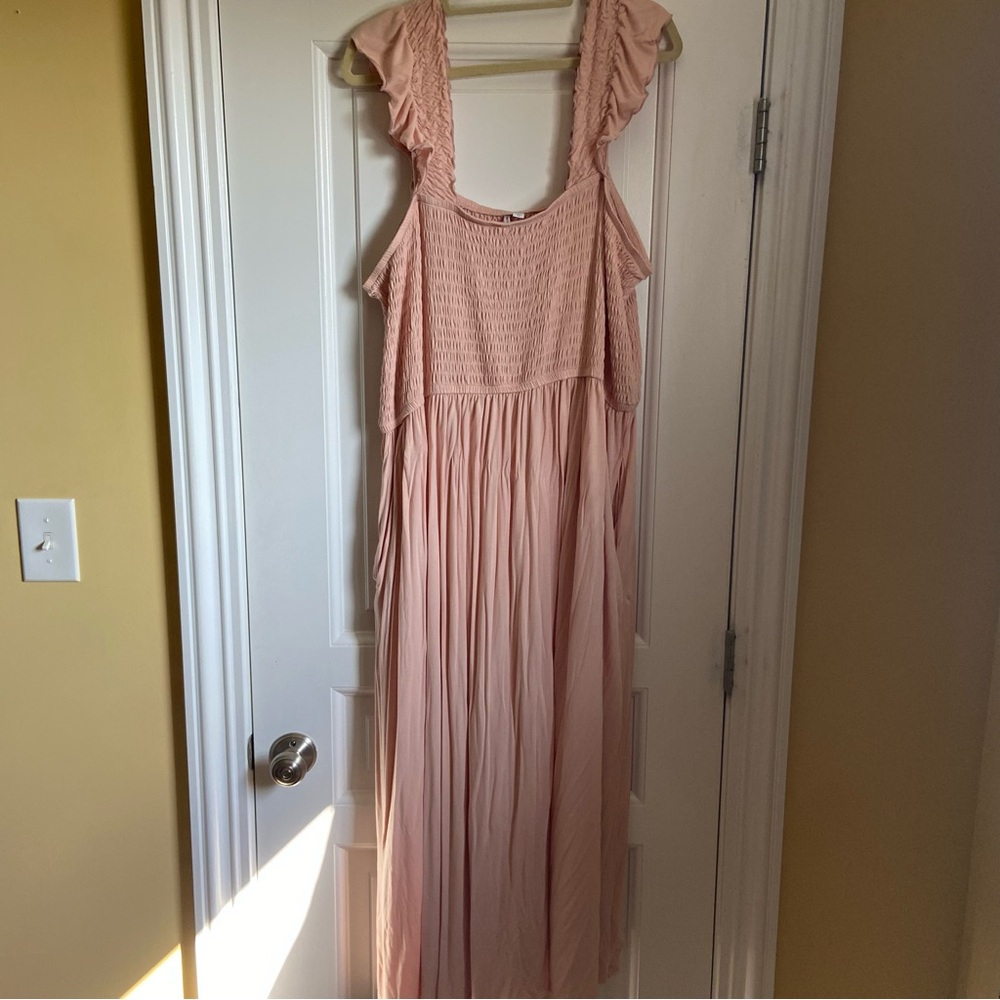 Nordstrom Light Pink Plus Size Dress